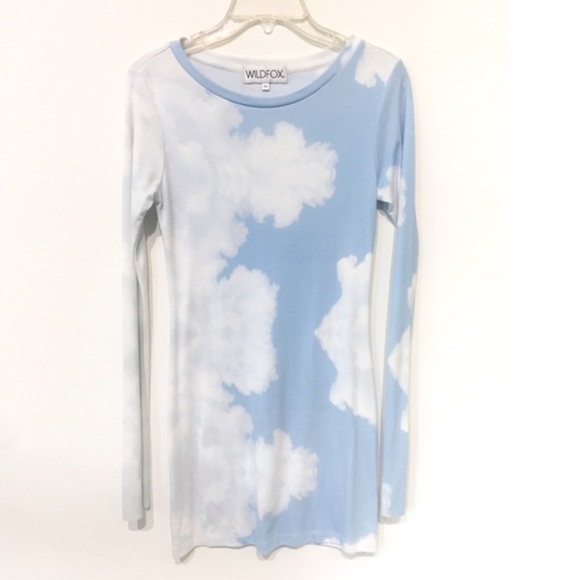 Wildfox Stairway to Heaven Cloud Dress Medium - Picture 5 of 6